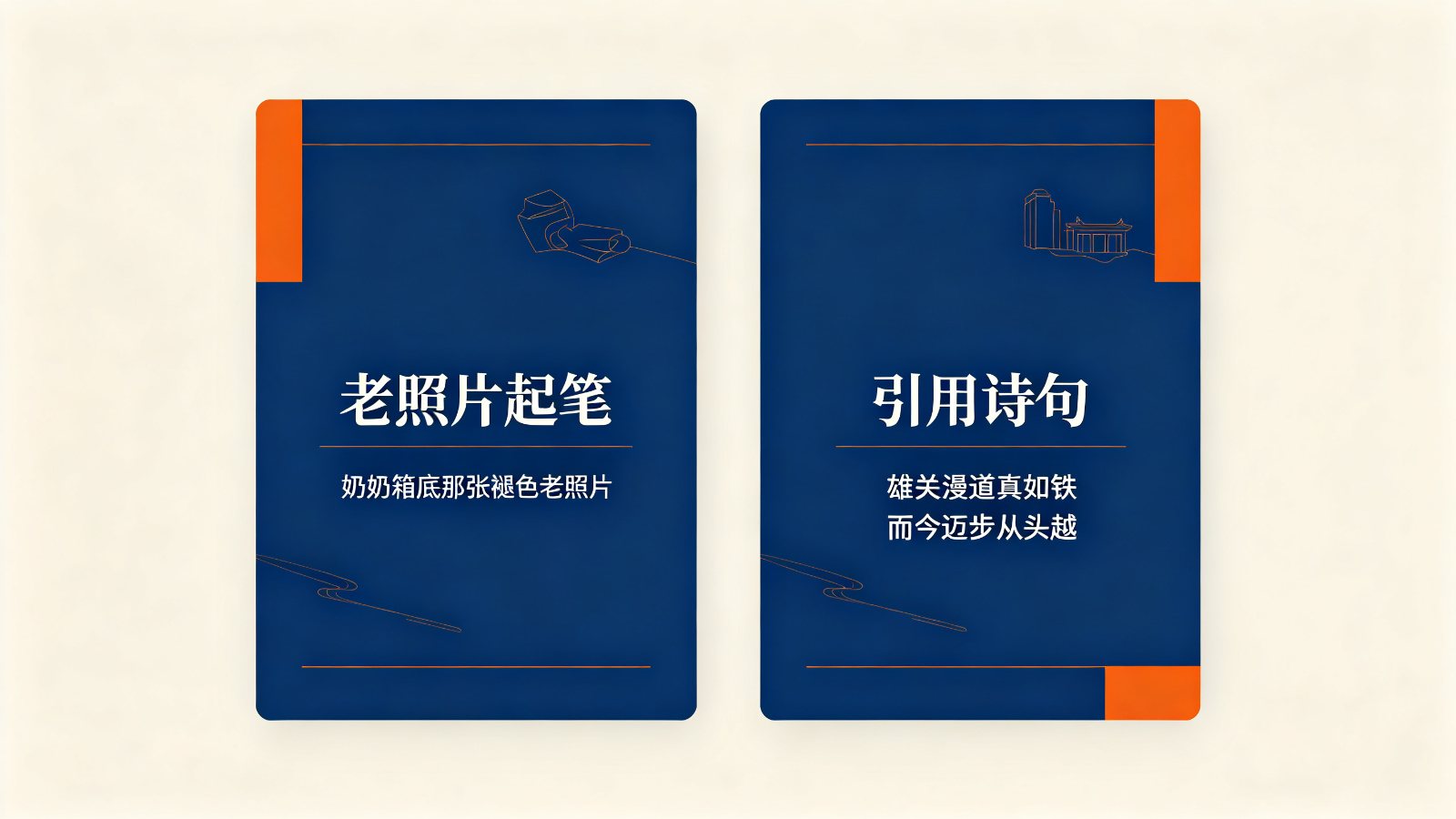 长征征文两种开头起笔：老照片切入示例与可引用诗句雄关漫道真如铁而今迈步从头越